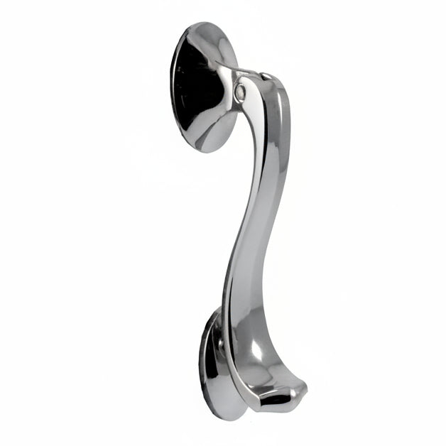Fab and Fix Hardex Chrome Horsetail uPVC Door Knocker