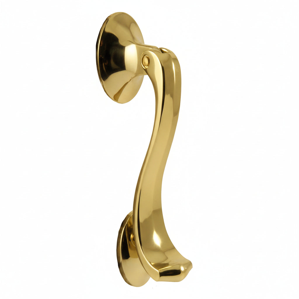 Fab and Fix Hardex Gold Horsetail uPVC Door Knocker