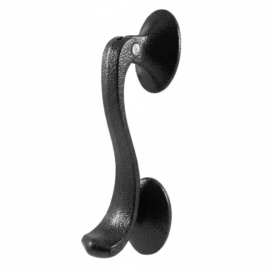 Fab and Fix Antique Black Horsetail uPVC Door Knocker