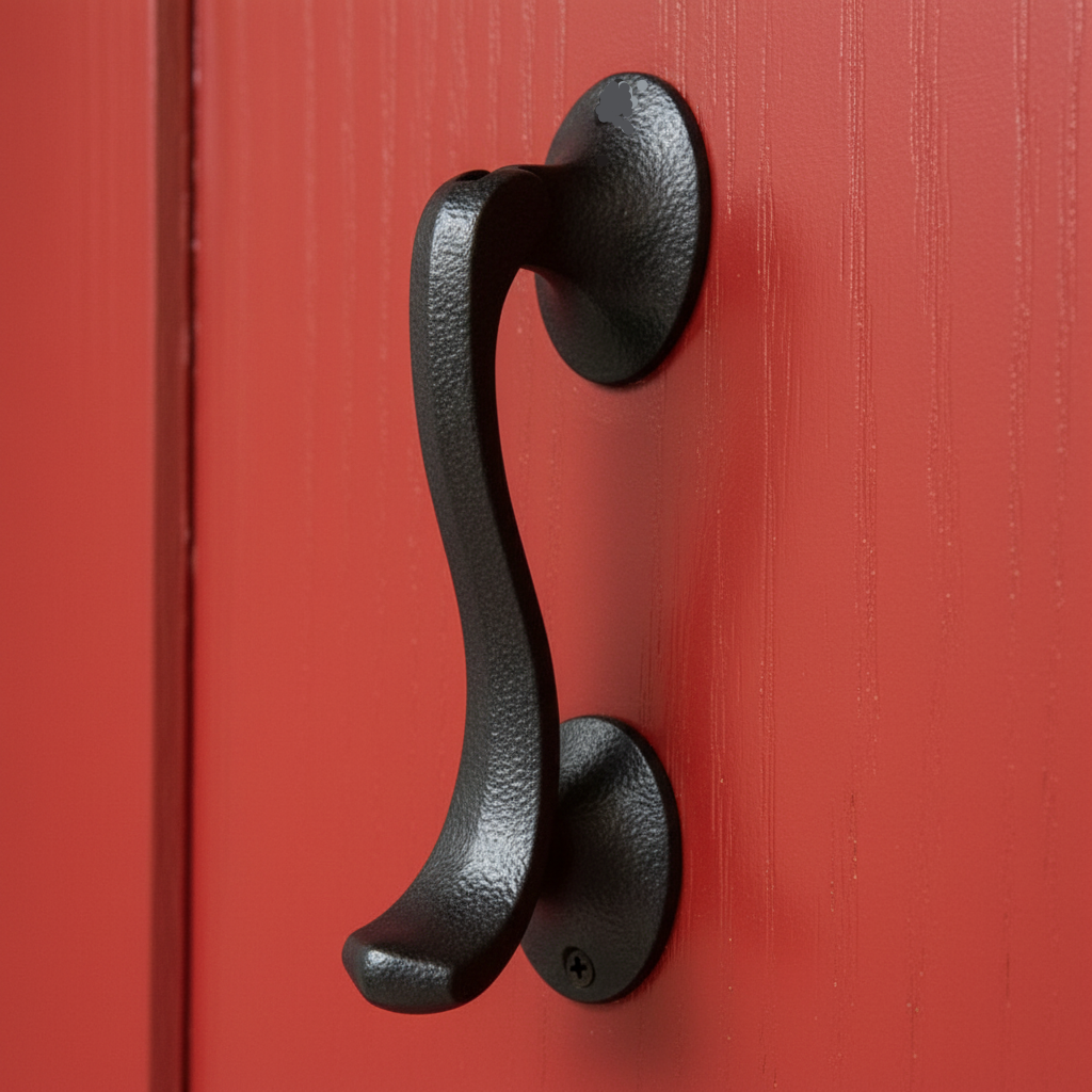 Fab and Fix Antique Black Horsetail uPVC Door Knocker