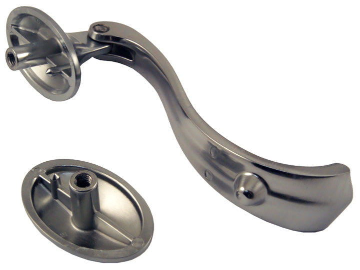 Fab and Fix Hardex Graphite Horsetail uPVC Door Knocker