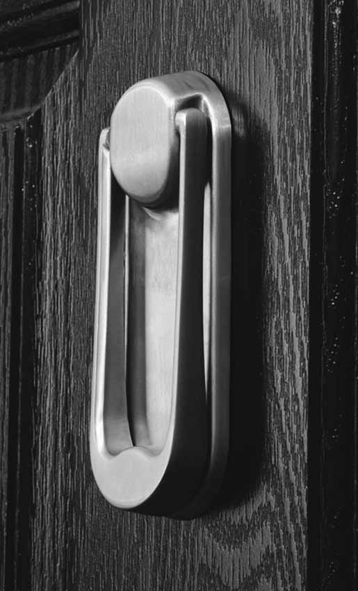 316 Stainless Steel Ingot uPVC Door Knocker