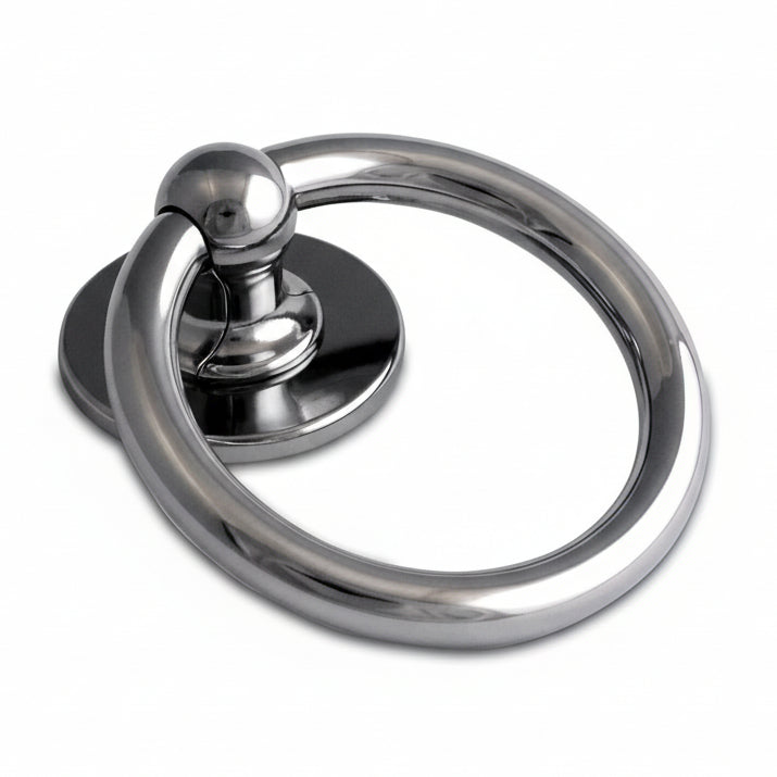 Fab and Fix Heritage Bull Ring uPVC Door Knocker Hardex Chrome