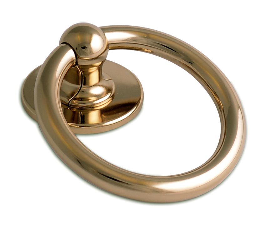 Fab and Fix Heritage Bull Ring uPVC Door Knocker Hardex Gold