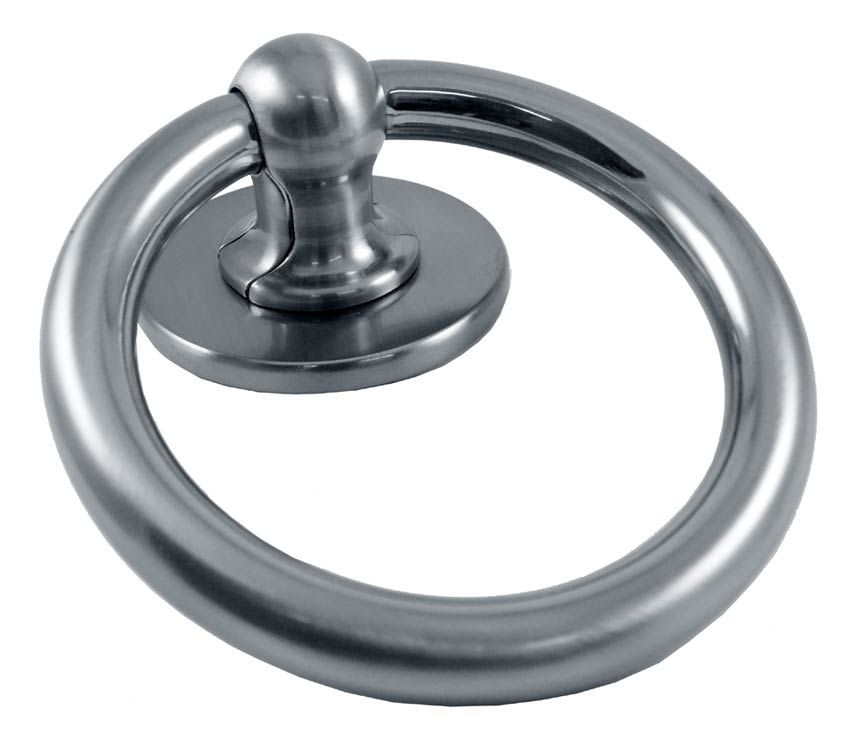 Fab and Fix Heritage Bull Ring uPVC Door Knocker Hardex Graphite