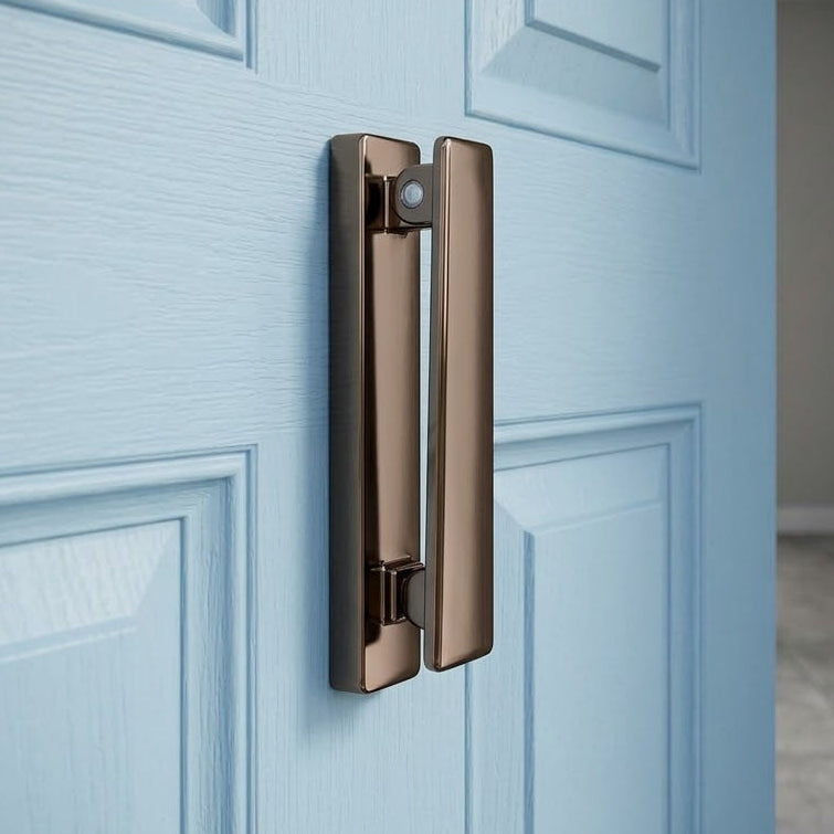 Fab and Fix Architectural uPVC Door Knocker 180x35mm Hardex Bronze