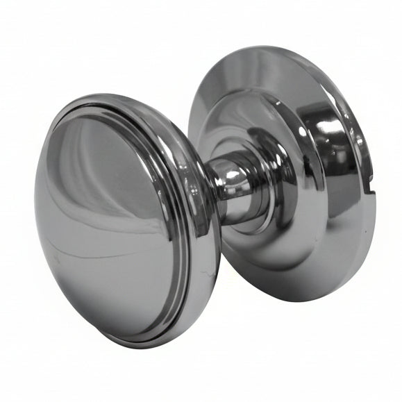 Fab and Fix Decorative uPVC Centre Door Knob 75mm Hardex Chrome