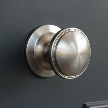 Fab and Fix Decorative uPVC Centre Door Knob 75mm Hardex Graphite