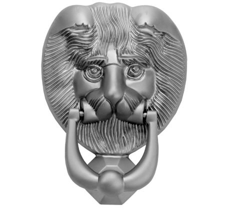 Fab and Fix Premium Satin Lion Head Door Knocker