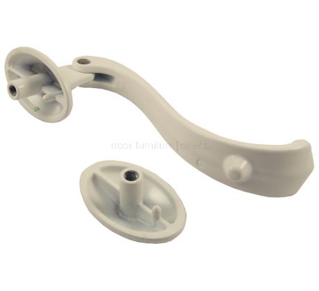 Fab and Fix White Horsetail Door Knocker