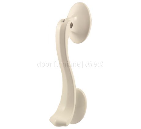 Fab and Fix White Horsetail Door Knocker