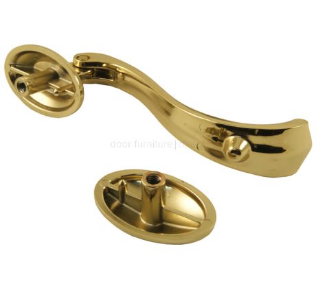 Fab and Fix Hardex Gold Horsetail Door Knocker