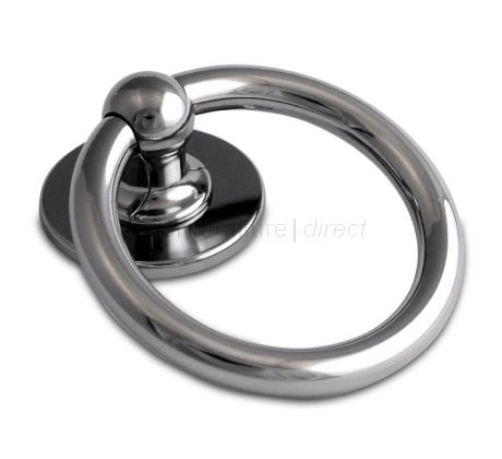 Fab and Fix Heritage Bull Ring Knocker Hardex Chrome