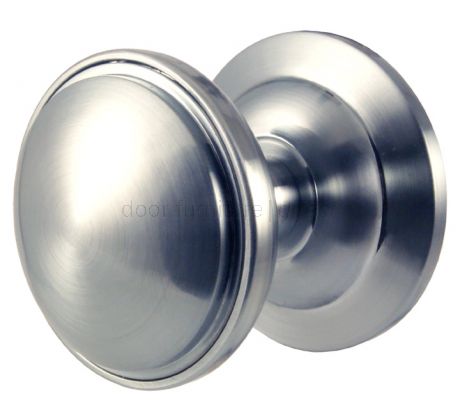 Fab and Fix Decorative Centre Door Knob 75mm Hardex Graphite