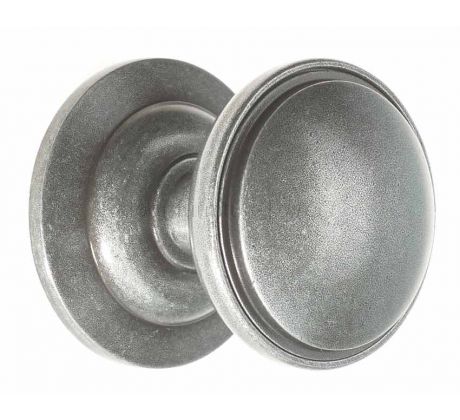 Fab and Fix Decorative Centre Door Knob 75mm Hardex Pewter