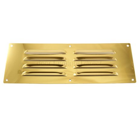 Brassed Louvre Vent upto 229x76mm Openings