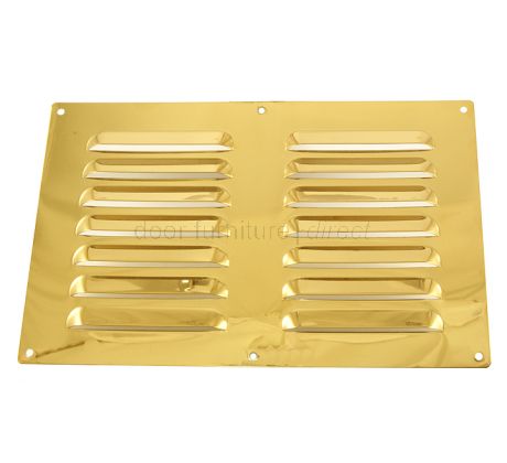 Brassed Louvre Vent upto 229x152mm Openings