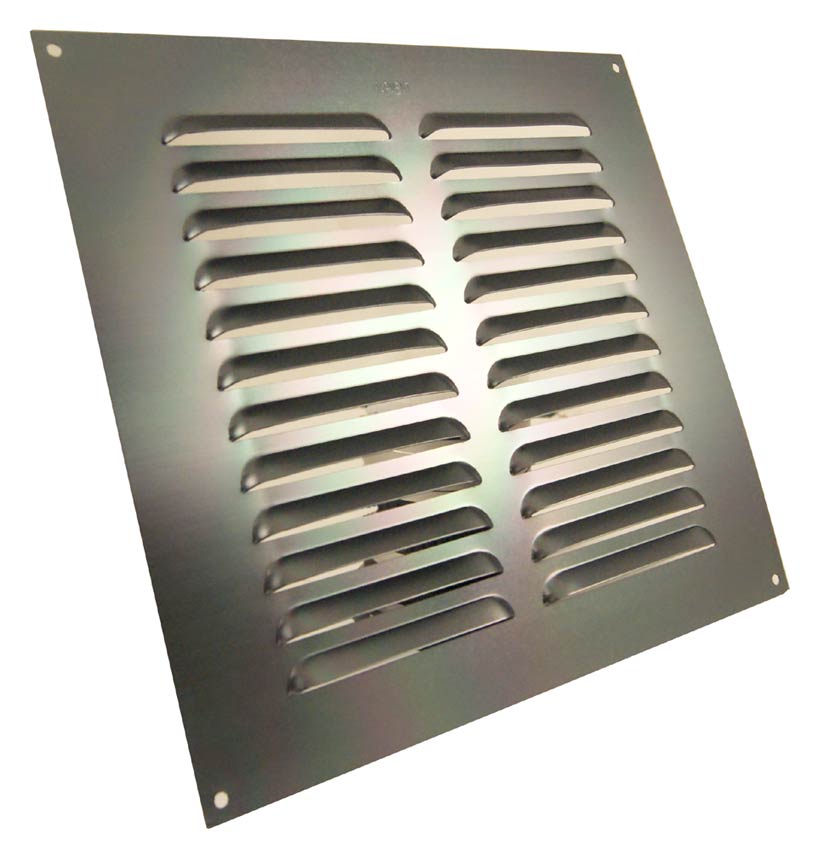 Anthracite Louvre Vent upto 229x229mm Openings