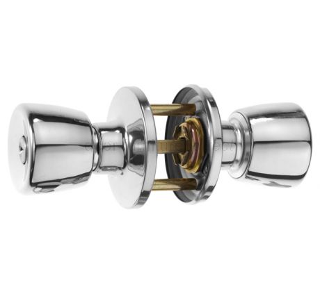 Era Chrome Entrance Door Knobset