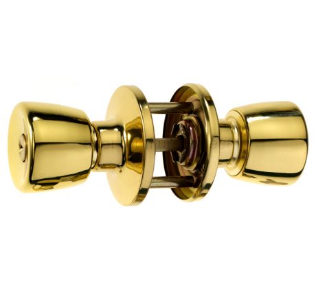Era Brass Entrance Door Knobset