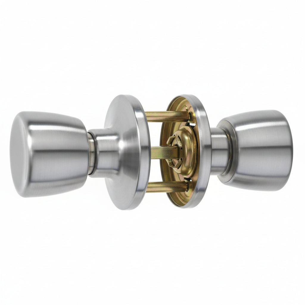 Era Satin Chrome Passage Door Knobset