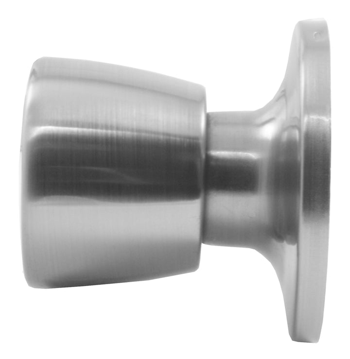 Era Satin Chrome Knobset Style Dummy Door Knob