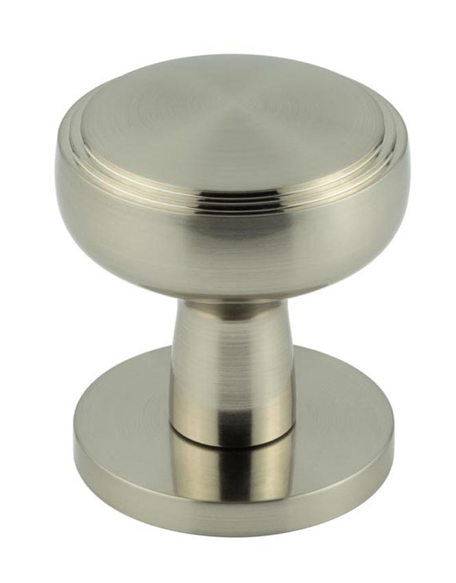 Satin Nickel Classic Mortice Door Knobs 60mm