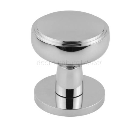 Polished Chrome Classic Mortice Door Knobs 60mm