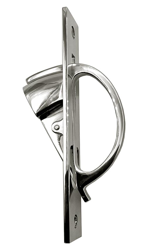 Polished Nickel Sliding Door Edge Pull BUR280PN