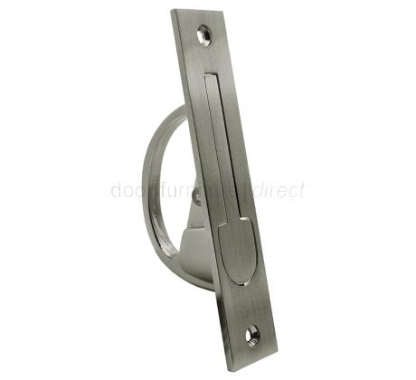 Satin Nickel Sliding Door Edge Pull BUR280SN