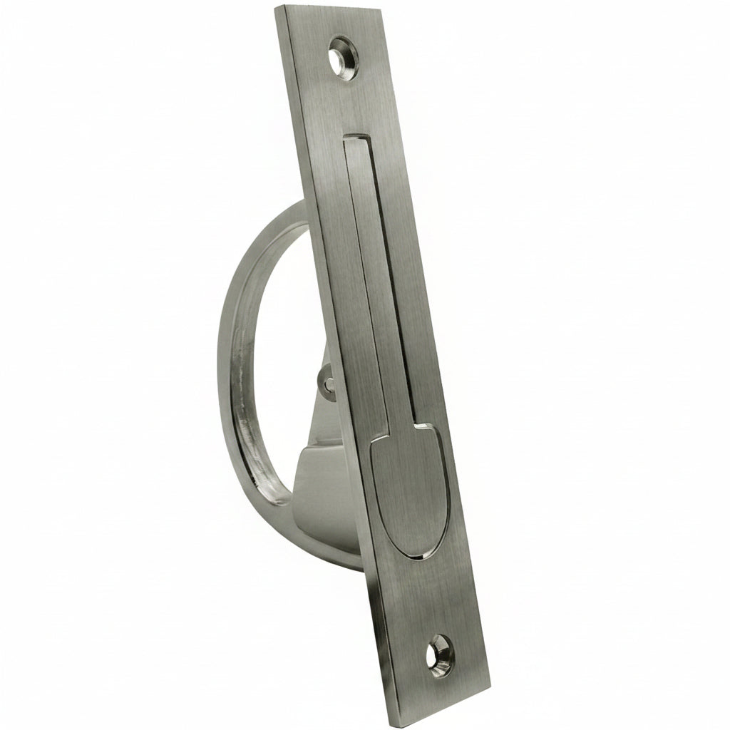 Satin Nickel Sliding Door Edge Pull BUR280SN