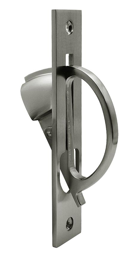 Satin Nickel Sliding Door Edge Pull BUR280SN