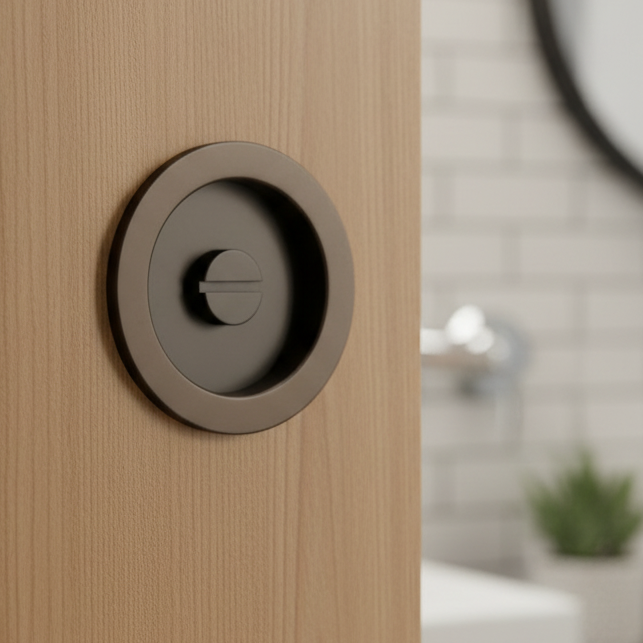 Circular Turn and Release 75mm Dark Bronze BUR216DB