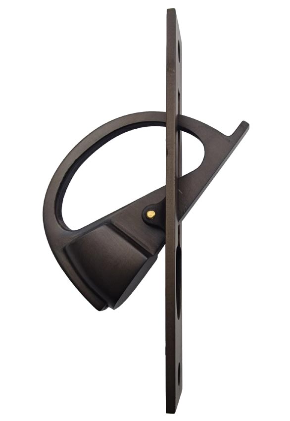 Dark Bronze Sliding Door Edge Pull BUR280DB
