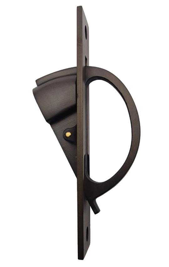 Dark Bronze Sliding Door Edge Pull BUR280DB