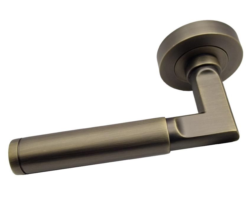 Belas Antique Brass Door Handle Pack