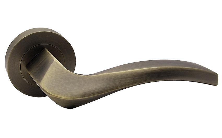 Sines Antique Brass Door Handle Pack