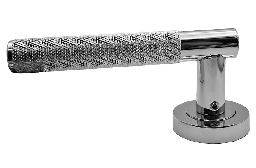 Lagos Polished Chrome Door Handle Pack