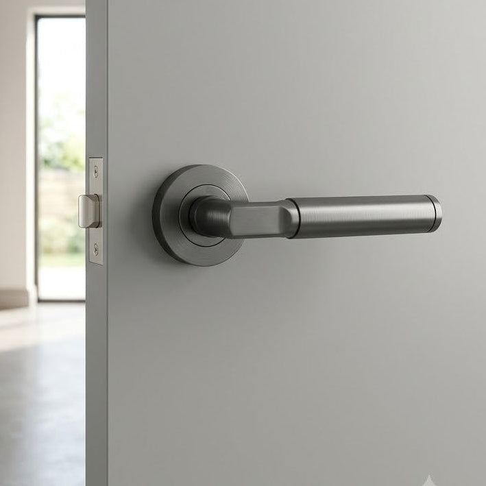 Belas Anthracite Door Handle Pack