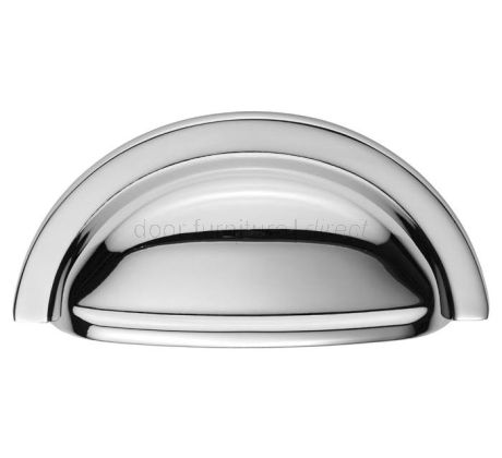 Polished Chrome Oxford Drawer Pull 76mm