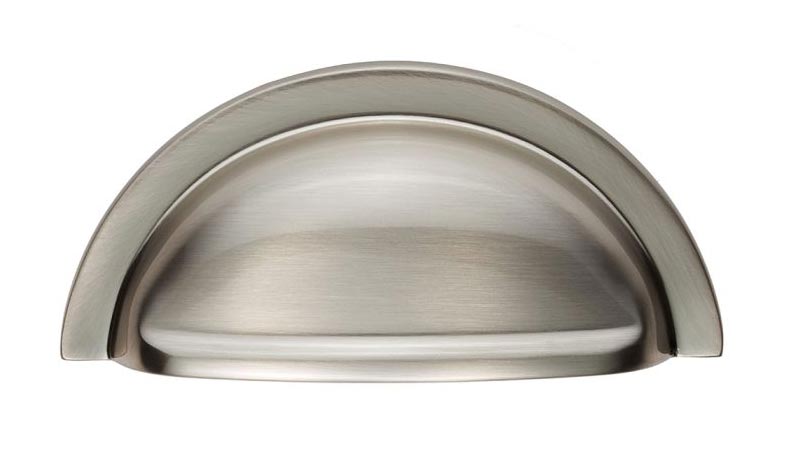 Satin Nickel Oxford Drawer Pull 76mm