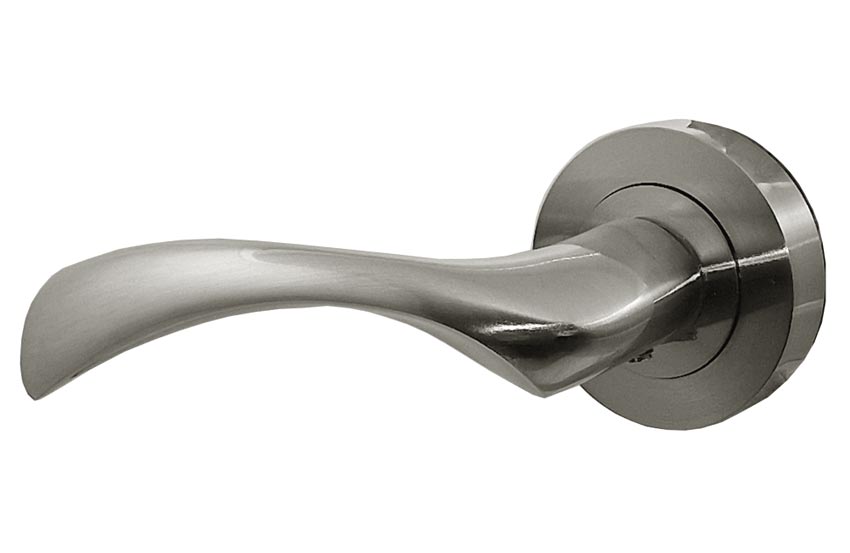 Sintra Satin Nickel Door Handle Pack