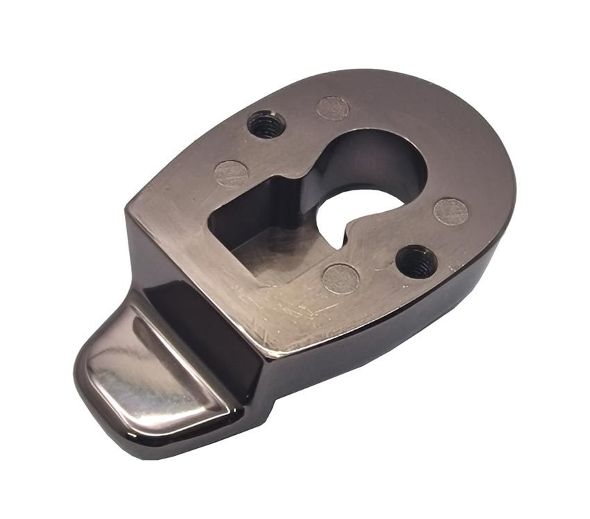 Euro Cylinder Pull and Internal Escutcheon Hardex Bronze