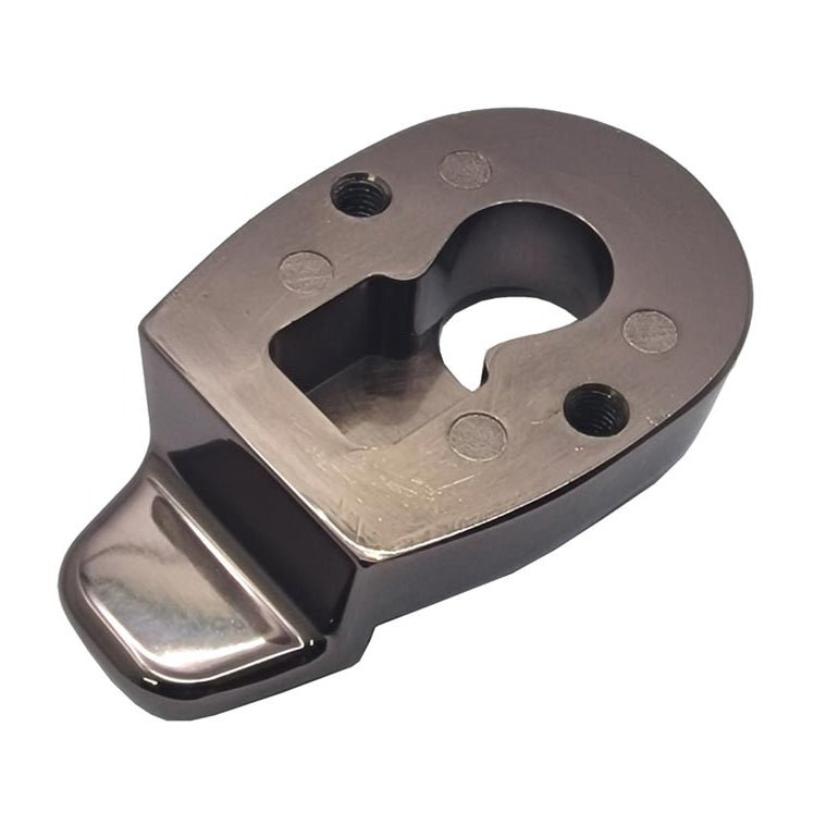 uPVC Euro Cylinder Pull and Internal Escutcheon Hardex Bronze