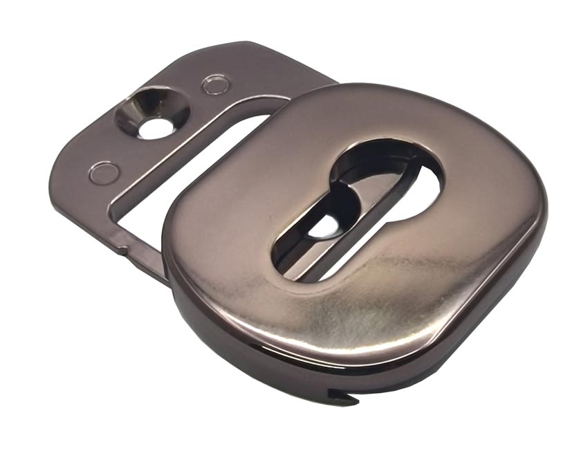 Euro Cylinder Pull and Internal Escutcheon Hardex Bronze