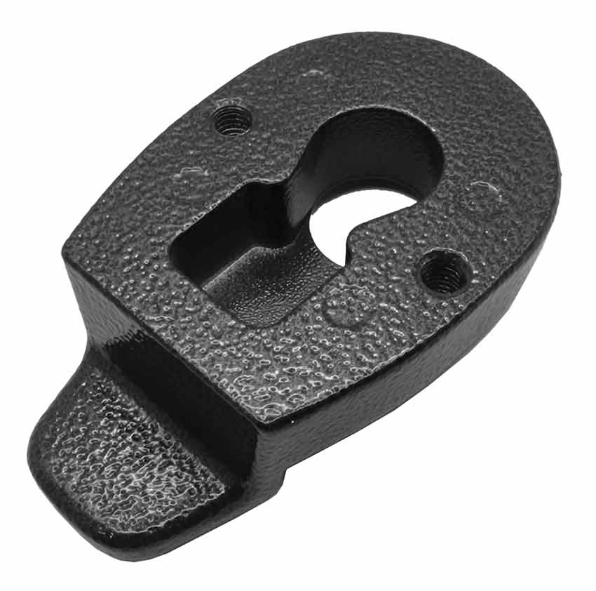 uPVC Euro Cylinder Pull and Internal Escutcheon Antique Black