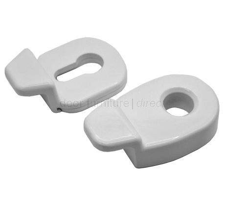Euro Cylinder Pull and Internal Pull White 4F200