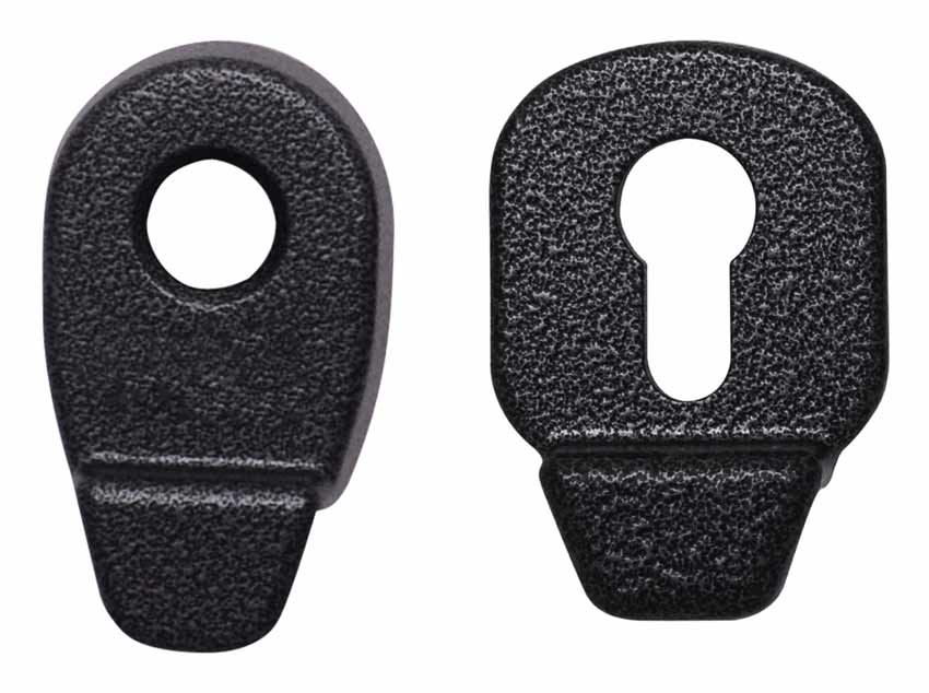 Euro Cylinder Pull and Internal Pull Antique Black 4F206