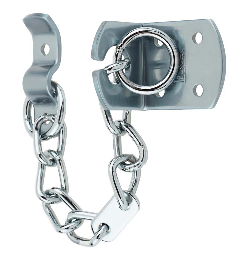 TS003 Security Door Chain Hardex Chrome