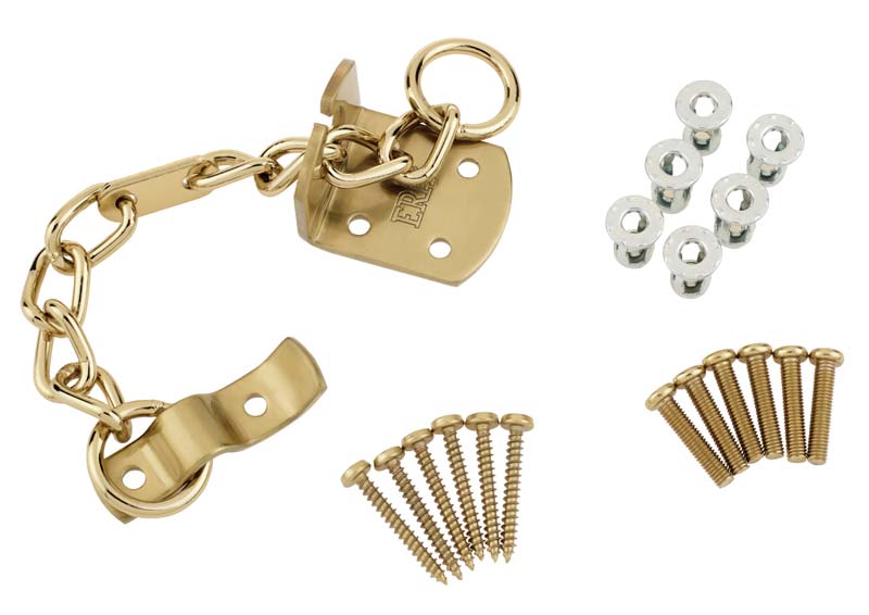 TS003 Security Door Chain Hardex Gold